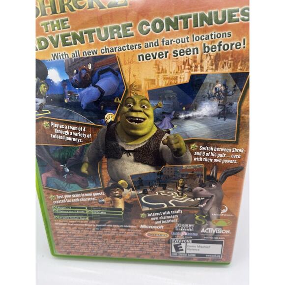 Shrek 2 (Microsoft Original Xbox, 2004) - Tested - Picture 6 of 7